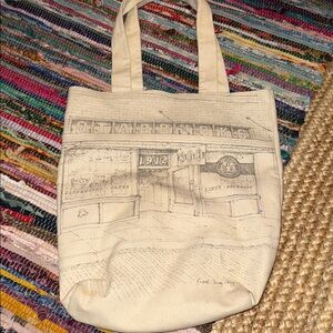 Starbucks‎ Canvas Tote Bag with Starbucks Sketch